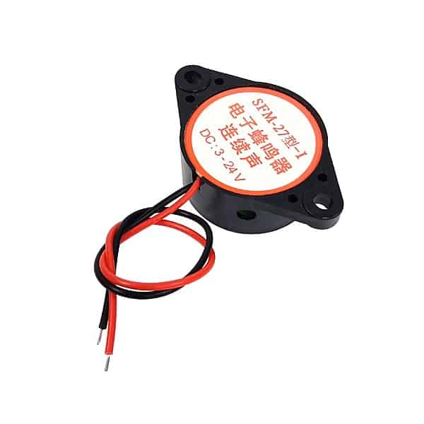 SFM-27 Piezo Buzzer Alarm 3-24VDC 95dB 30x15mm