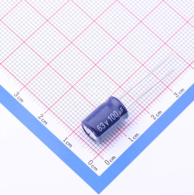 Capacitor 100uF 63V