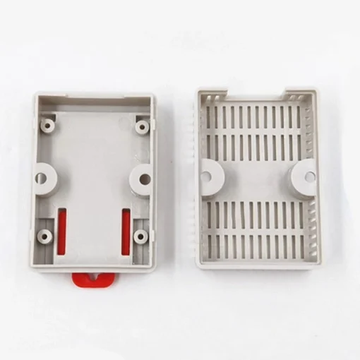 ABS Rail Electrical Box for Temperature and Humidity Sensor 65x46x29mm