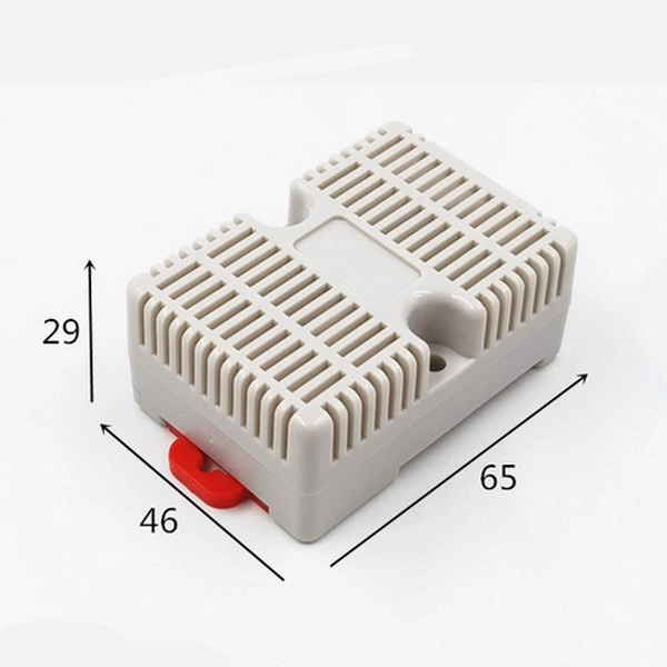 ABS Rail Electrical Box for Temperature and Humidity Sensor 65x46x29mm - Image 3