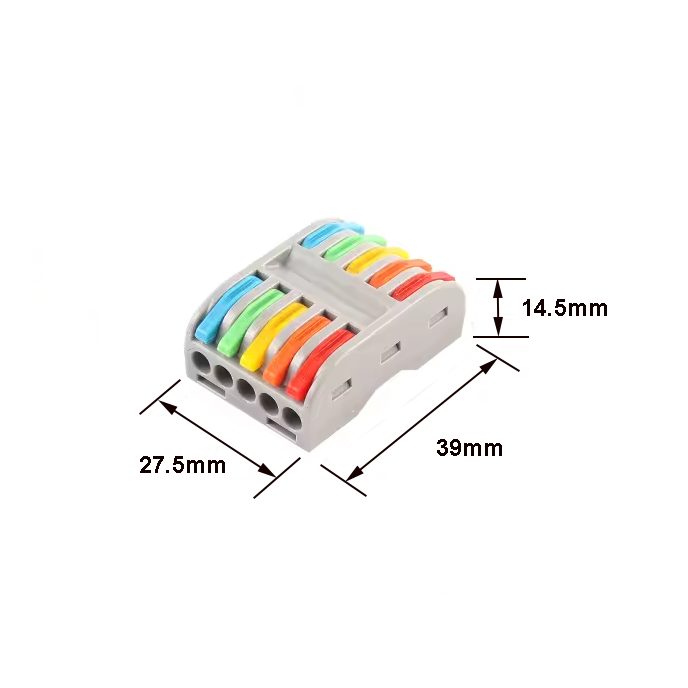 WAGO PCT-225M Wire Connector 5 In 5 Out - Image 3
