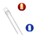 Round Transparent LED 3mm 2Pin