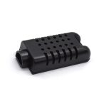 Plastic Enclosure For Temperature & Humidity Sensor Black 59x26x12mm