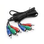 Audio Video 3 RCA Male to Male Cable 1.5 meter