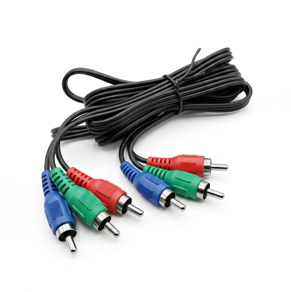 Audio Video 3 RCA Male to Male Cable 1.5 meter
