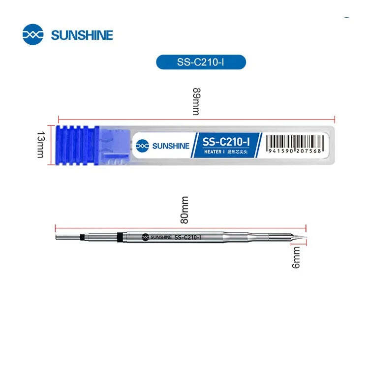 SUNSHINE Soldering Iron Tip SS-C210-I for T210 / T26 Soldering Station - Image 3