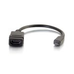 Micro HDMI Male to HDMI Female Cable 15cm