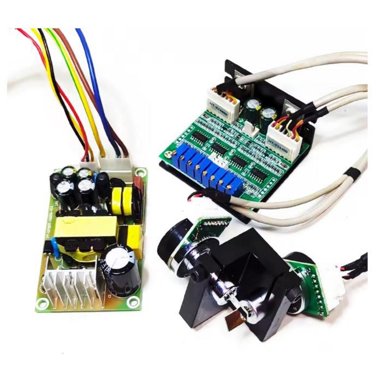 Optical Analog DC XY Laser Scanner Galvanometer 15KPPS for Laser Light with Power Supply - Image 2