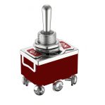 Momentary ON/OFF/ON Toggle Switch 250VAC 10A 6Pins