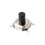 HX 5.2x5.2x4.3H SMD Tactile Switch 4 Pin SPST-NO 0.05A 12V