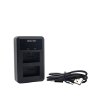 Beston FW50 Dual Battery Charger for Sony Cameras with Type-C & Micro USB Charging Port