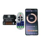 Smart Bluetooth LED Controller DC5-24V 30A with RF Remote 23 Key