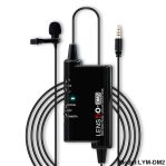 LENSGO LYM-DM2 External Collar Clip MIC SLR Camera Mobile Phone Recording Live Interview Wired Microphone