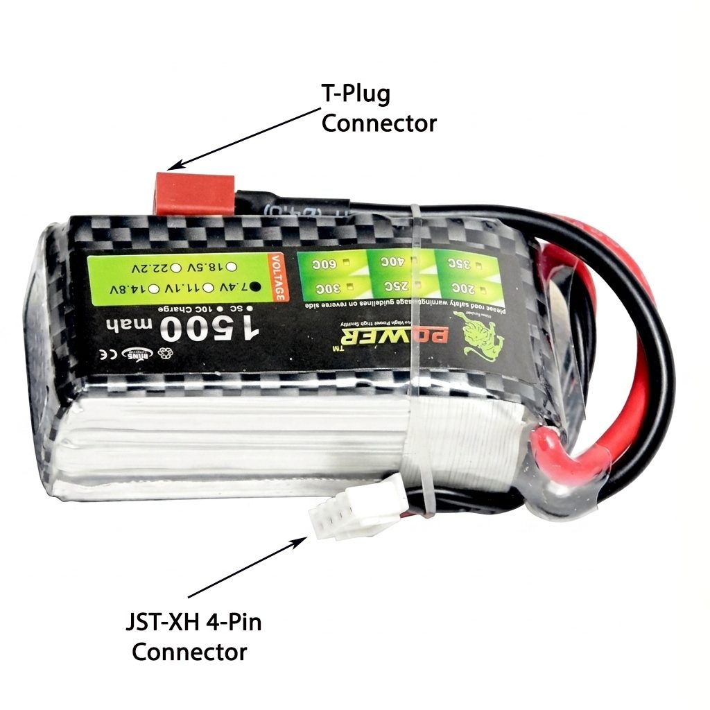 Lithium Polymer Battery 11.1V 1500mAh 35C - Image 3