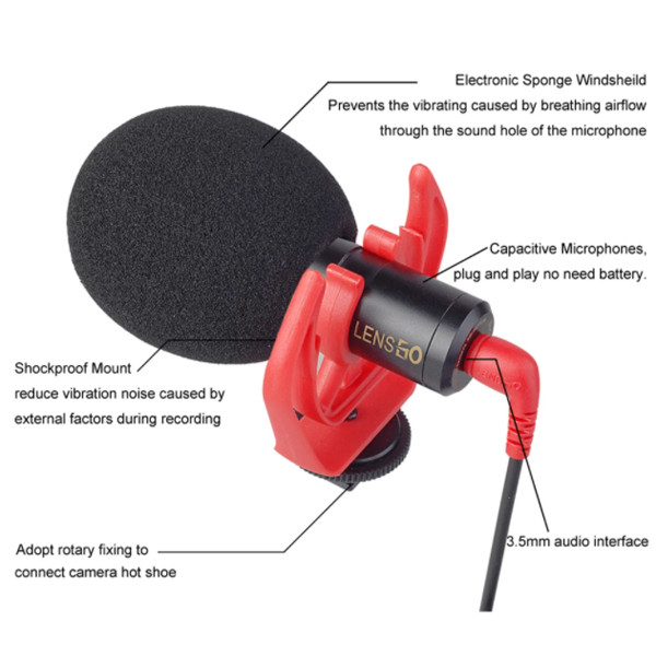 LENSGO LYM-DMM1 Directional Shotgun Microphone - Image 7
