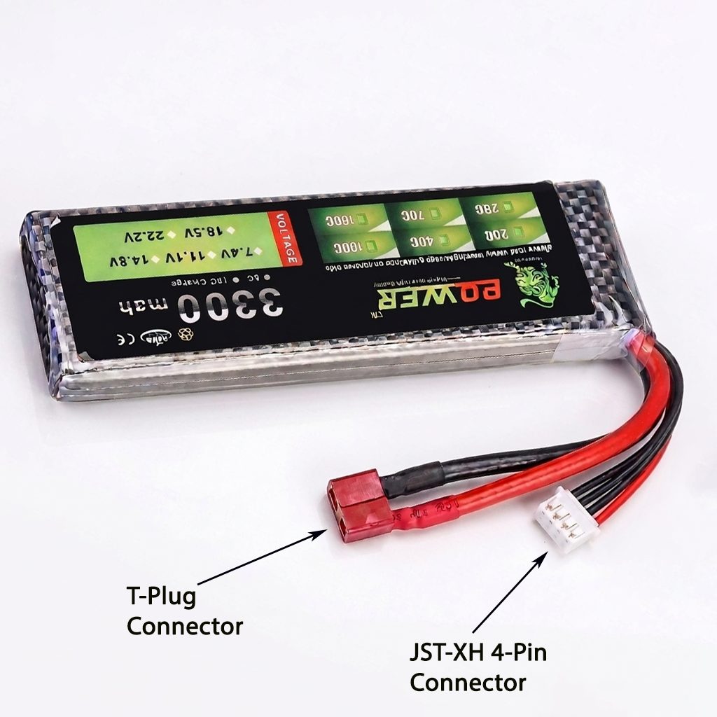 Lithium Polymer Battery 11.1V 3300mAh 40C - Image 3