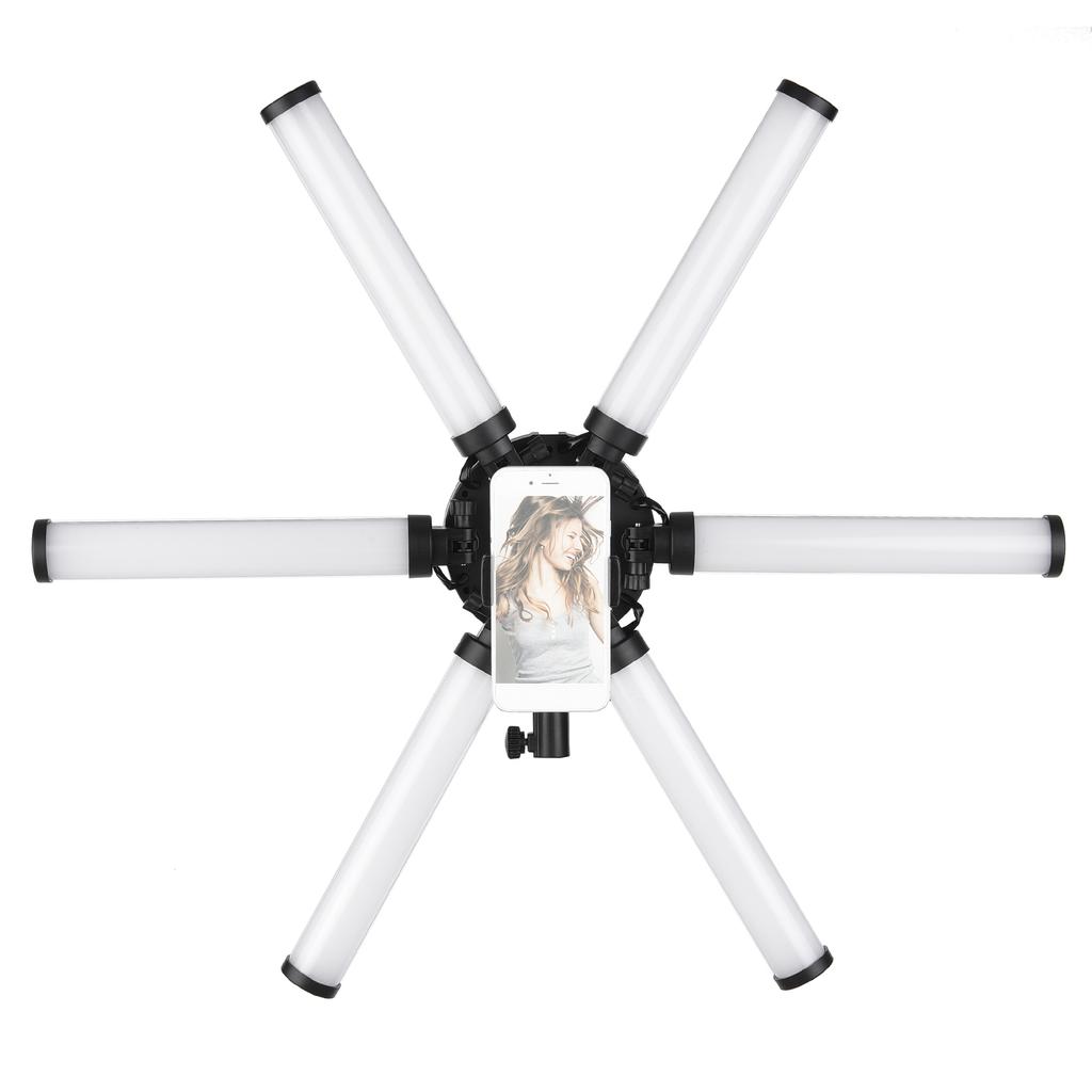 HD-60X Professional Led Star Light 6arm 60W Photo and Video