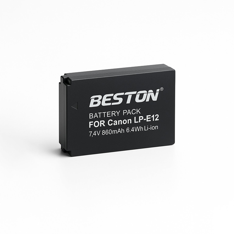 BESTON LP-E12 Rechargeable Canon Cameras Battery 7.4v – 860mAh