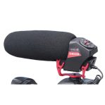 LENSGO LYM-DM300 On-Camera Shotgun Microphone Super cardioid for DSLR Cameras Audio Recorders