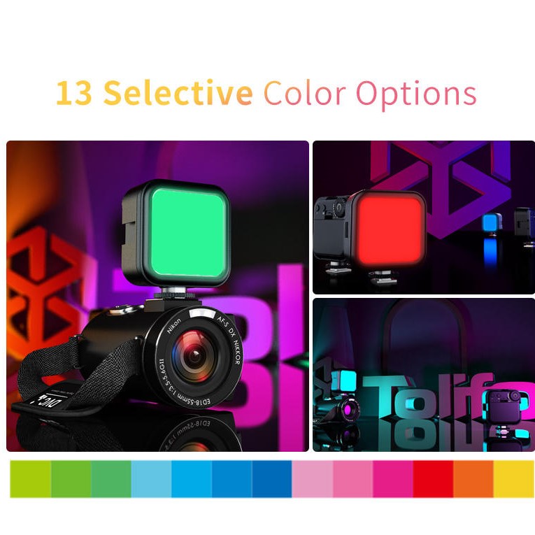 Tolifo PT-49 RGB Portable Camera Light - Image 3
