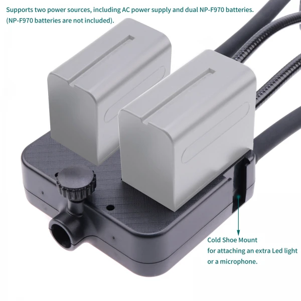 HD-D2 Double Arms LED Fill Light 45W - Image 5