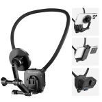 K&F Concept Magnetic Neck Phone Mount for Phone & Action Cameras | Hands-Free POV Video Holder