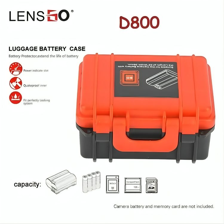 LENSGO D800 Luggage for Battery and SD Cards - Image 2