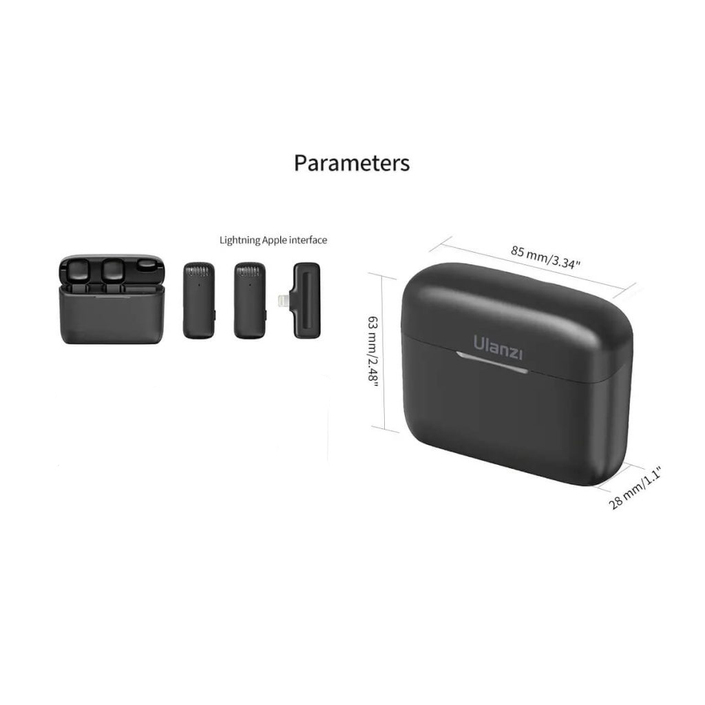 Ulanzi J12 Wireless Lavalier Microphone for iPhone - Image 4