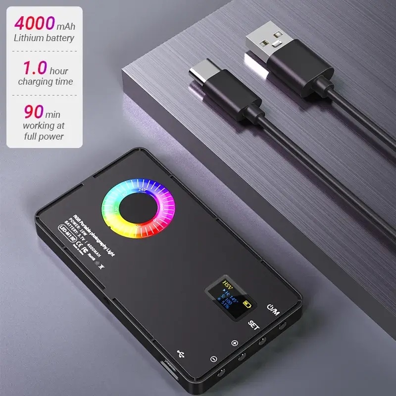 MAMEN M1SE RGB & Bi-Color LED Video light - Image 6