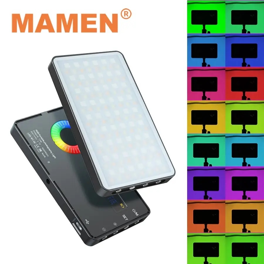 MAMEN M1SE RGB & Bi-Color LED Video light - Image 3