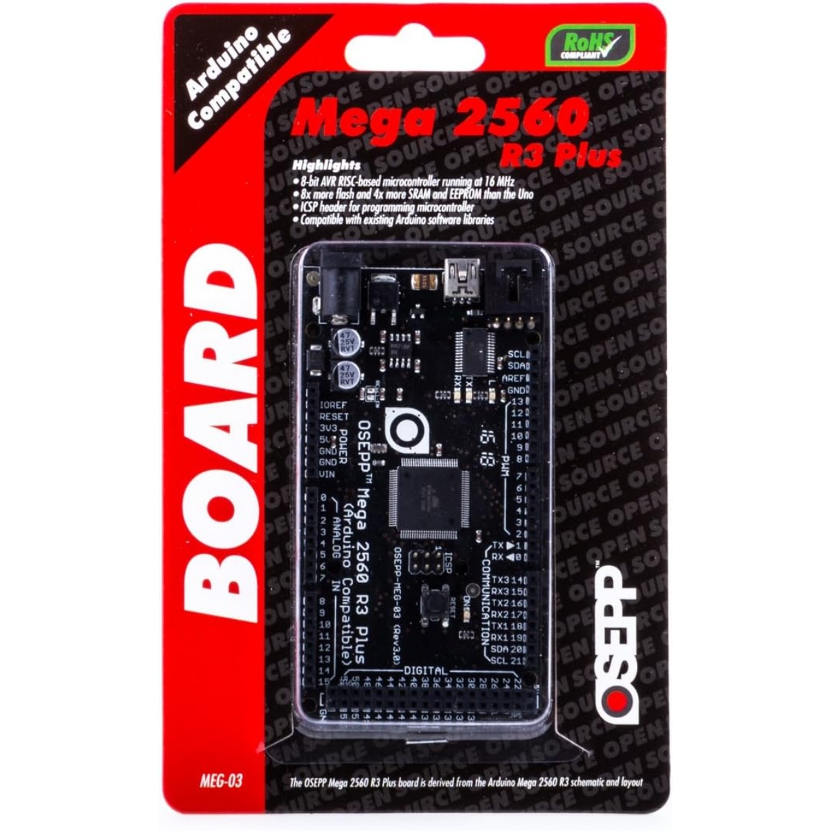 OSEPP MEG-03 Mega 2560 R3 Plus - Image 4