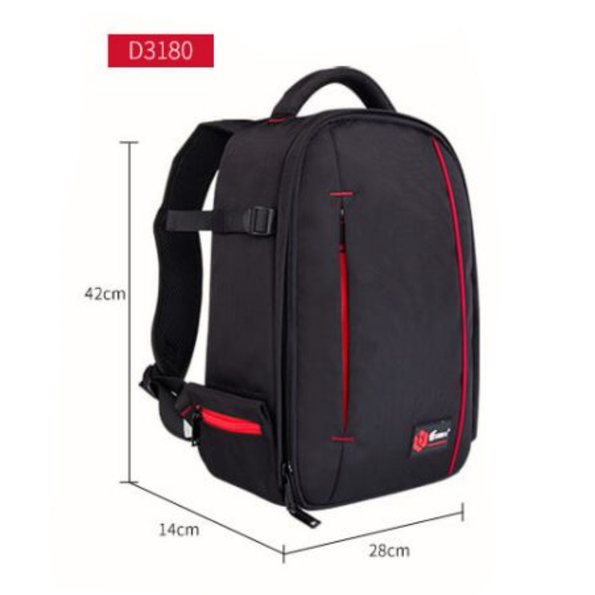 Eirmai EMB-D3180 DSLR Camera Backpack bag - Image 5