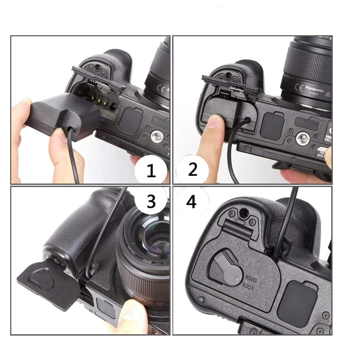 DR-EN-EL15 Dummy Camera Battery Replacement With Adapter - Image 3