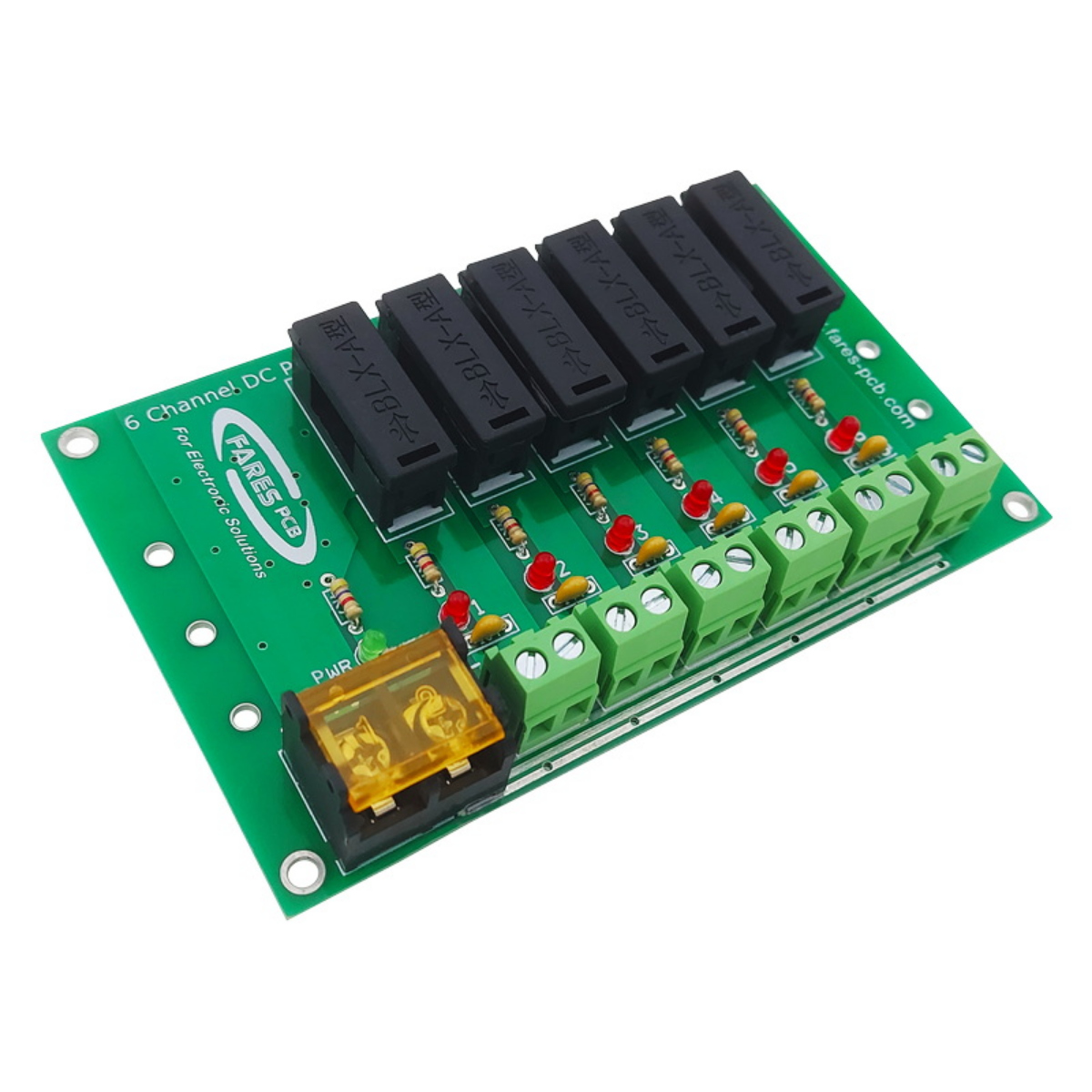 DC Power Distributor 6-Channel Module