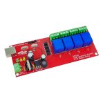 RM4U USB Controlled Relay Module 4-Channel