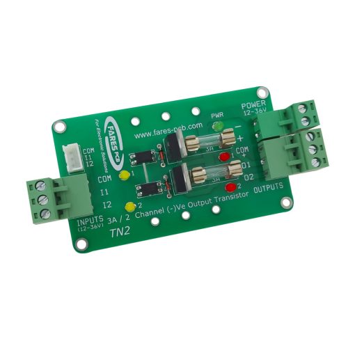 TN2 Negative Output Transistor Interface Module 2-Channel 3A