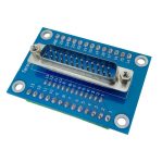 DB25 Vertical Male Breakout Module to Screw Terminal + Pin Header