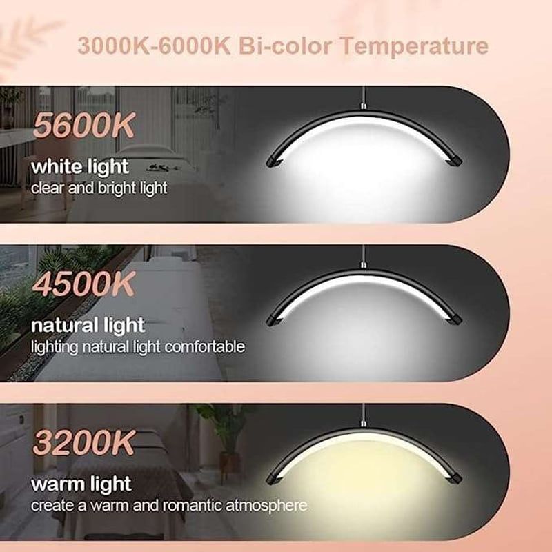 HD-M6X LED Half Moon Light 3200K- 5600K 36W - Image 5
