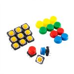 OSEPP LS-00001 Tactile Button Assortment (12 pack)
