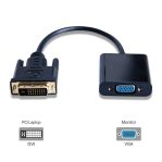 Display Port DVI To VGA Adapter Cable