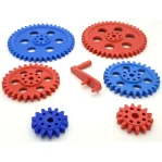 OSEPP LS-00040 Large Plastic Gear Set (7 pcs)