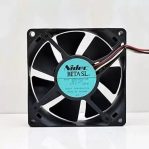 NIDEC DC Fan D08A-24TS1 24V 0.12A 80x80x25mm (USED LIKE NEW)