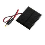 OSEPP SC10050 Mono Crystalline Solar Cell 100mA 5V with Jack Male