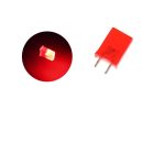 Rectangular Red LED TH Short Pin