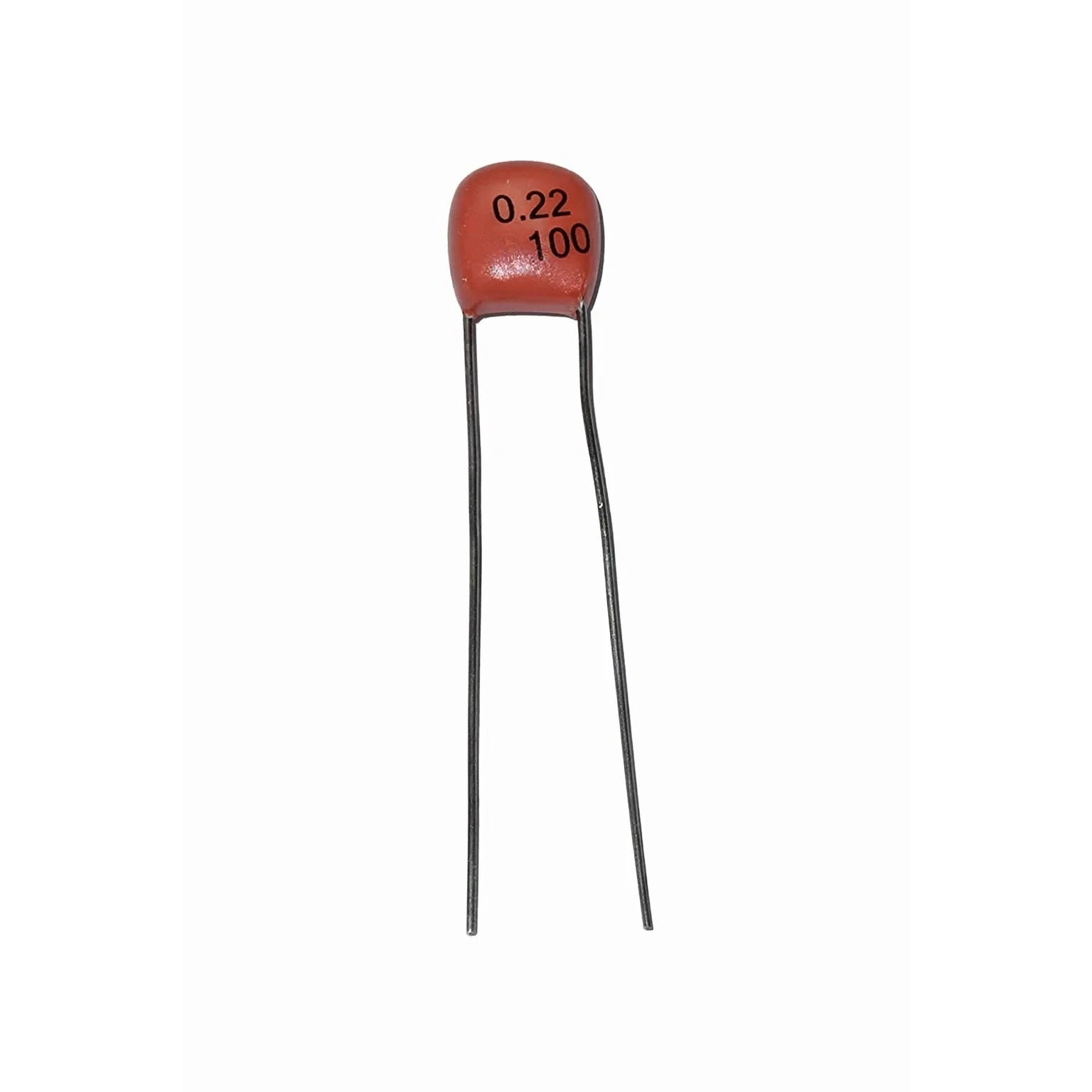 Polyester Capacitor 220nF 100V Pitch=5mm