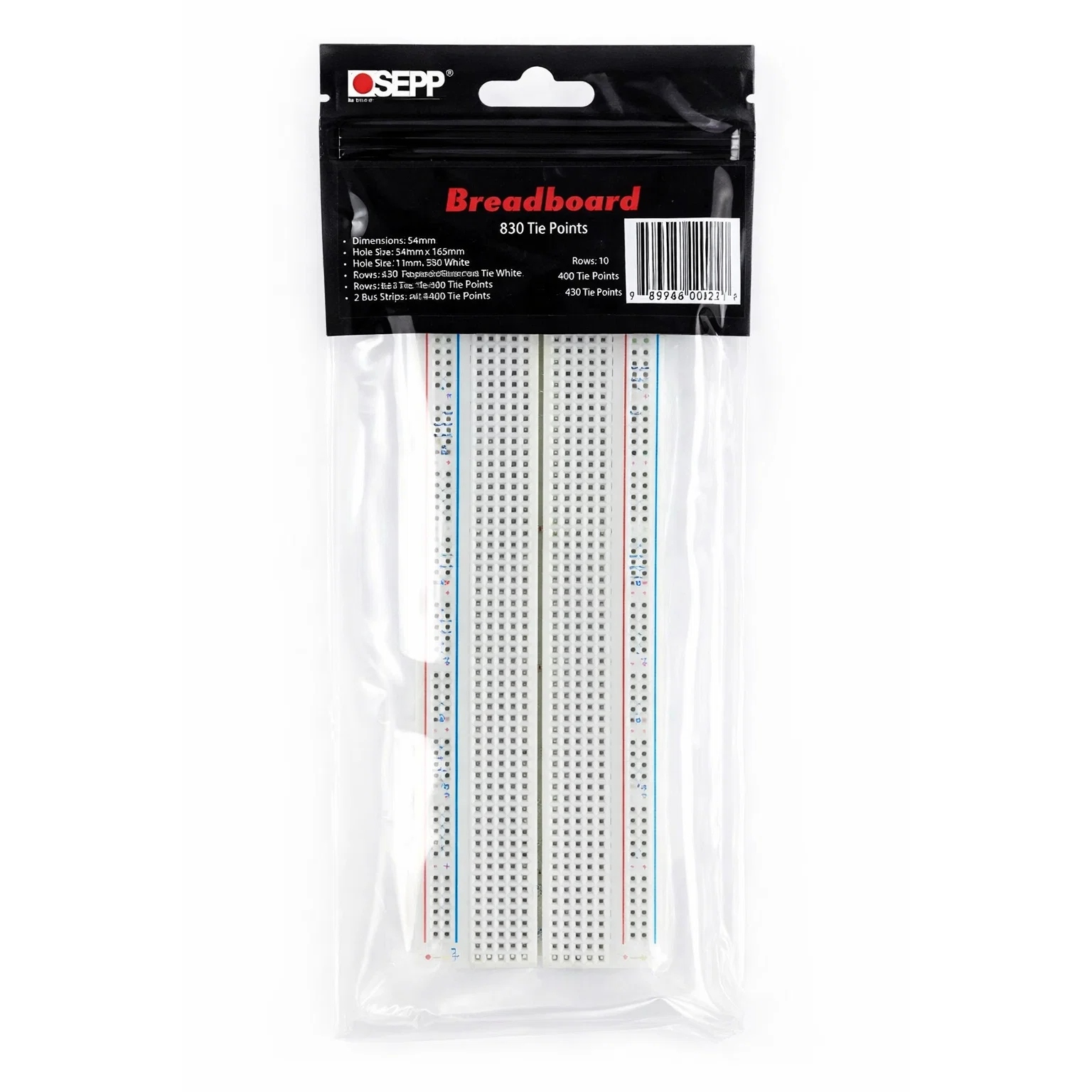 OSEPP LS-00019 Breadboard – 830 Tie Points - Image 3