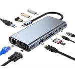 Maze MT-9598 Multiport Docking Station 11 in 1 USB-C Hub