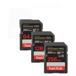 SanDisk Extreme PRO UHS-I SD Memory Card 200MB/S