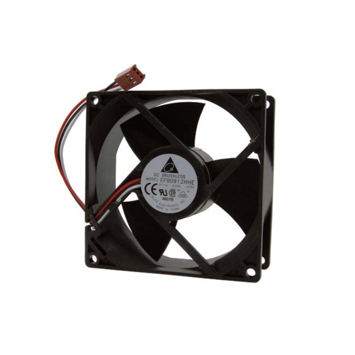 Delta EFB0912HHE DC Fan 12V 0.63A 92x92x38mm (Used Like New) - Image 2
