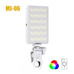 MJ-06 Magnetic RGB Mini Led Fill Light for Mobile Phone